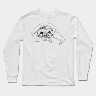 Lazy Slothurday Long Sleeve T-Shirt